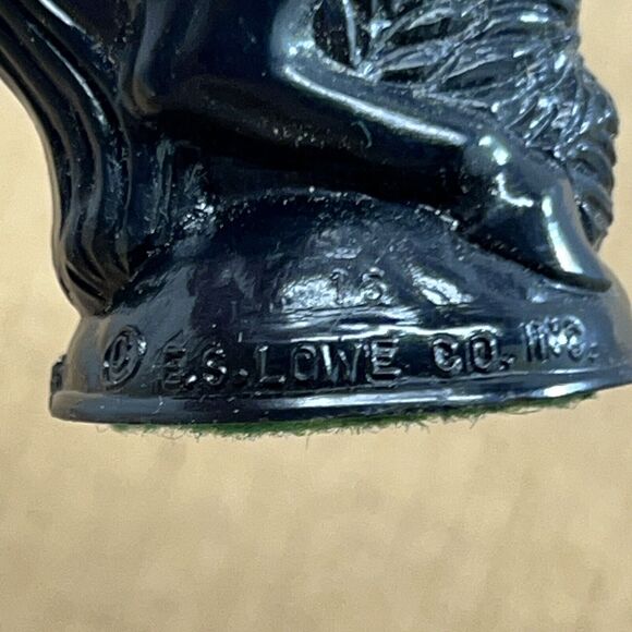 Vintage Black Knight E.S. Lowe Plastic Chess Piece 1 Replacement Part ONLY READ - Picture 8 of 10